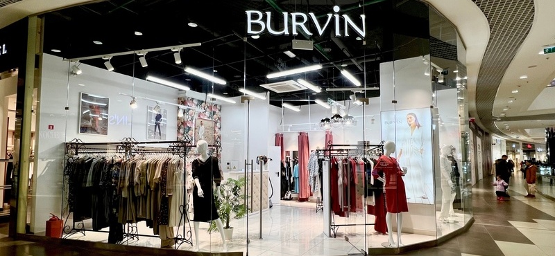 Новый мультибрендовый бутик BURVIN!