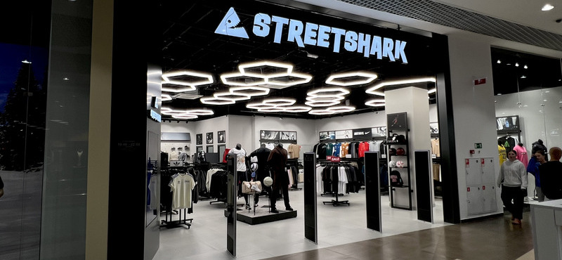 Новый магазин спортивных брендов StreetShark 