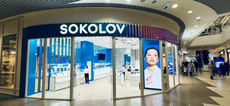 Новый стильный магазин SOKOLOV 