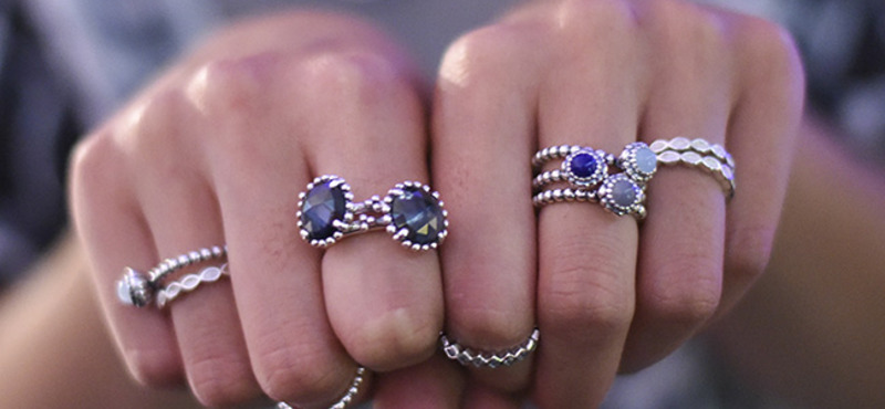 Трио из колец по специальной цене в Pandora